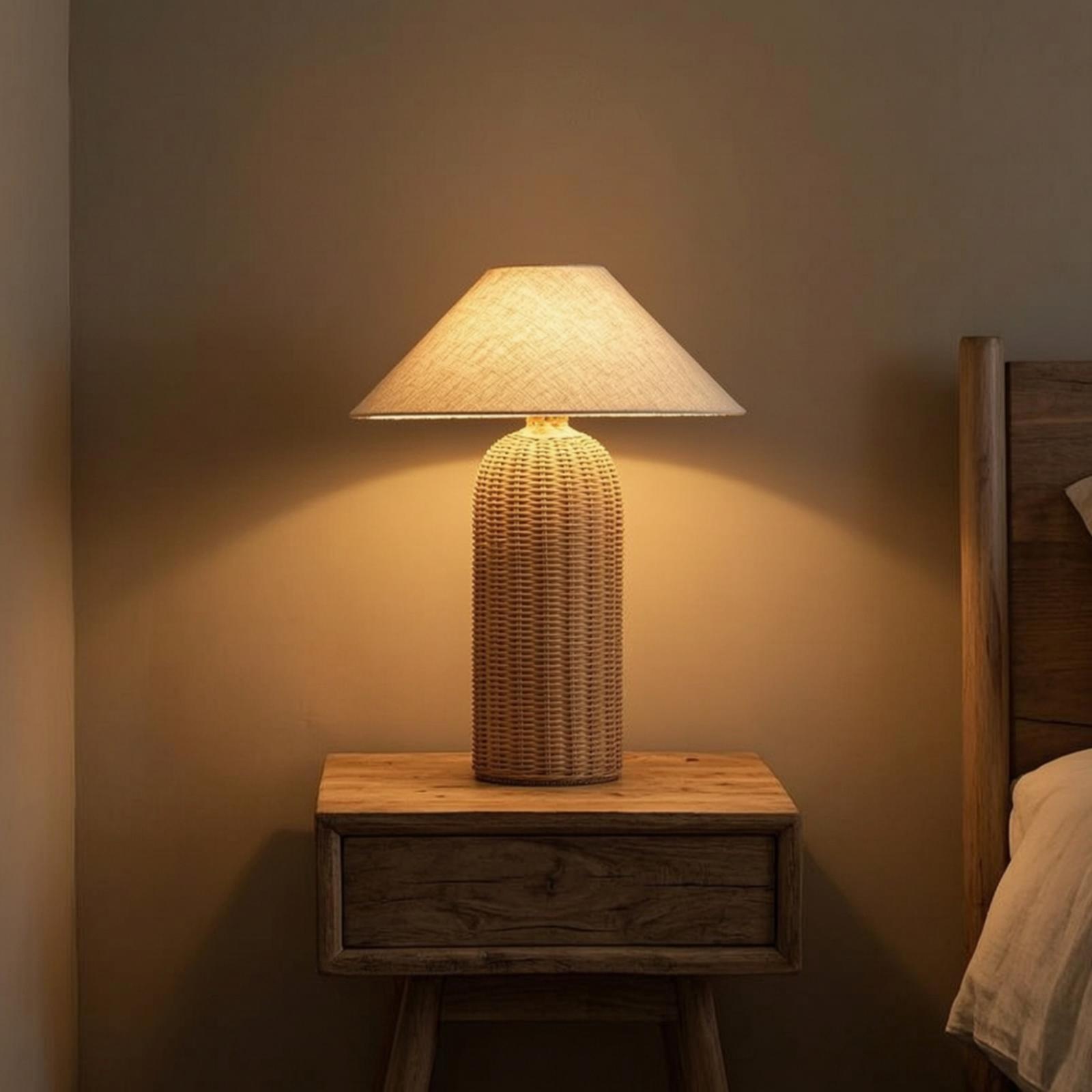 Room Decor Lighting Lamp - Luminária de Cabeceira com Base de