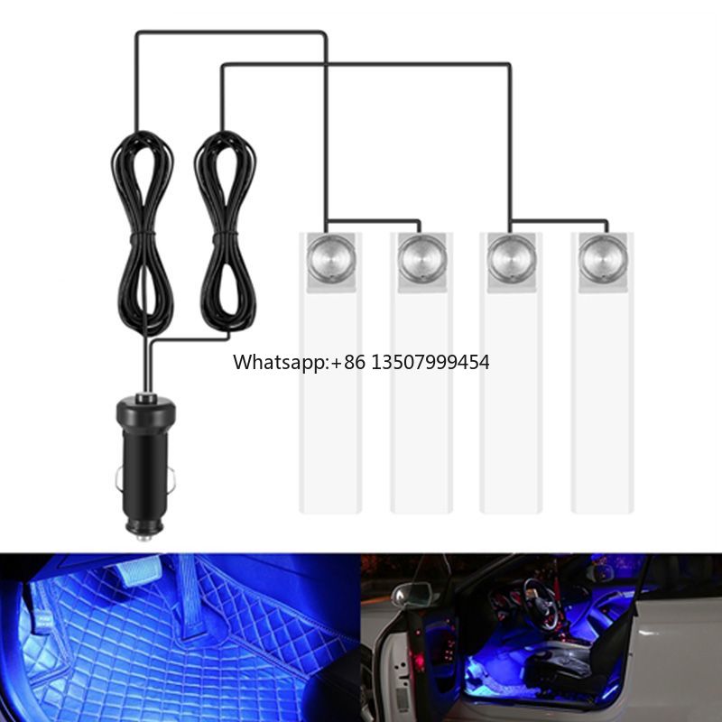 Decor Lighting Lamps - Luz de atmosfera para carro, lâmpada