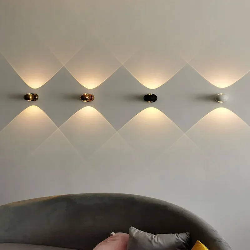 Foyer Lighting Wall Decor - Nordic designer de arte moderna vidro