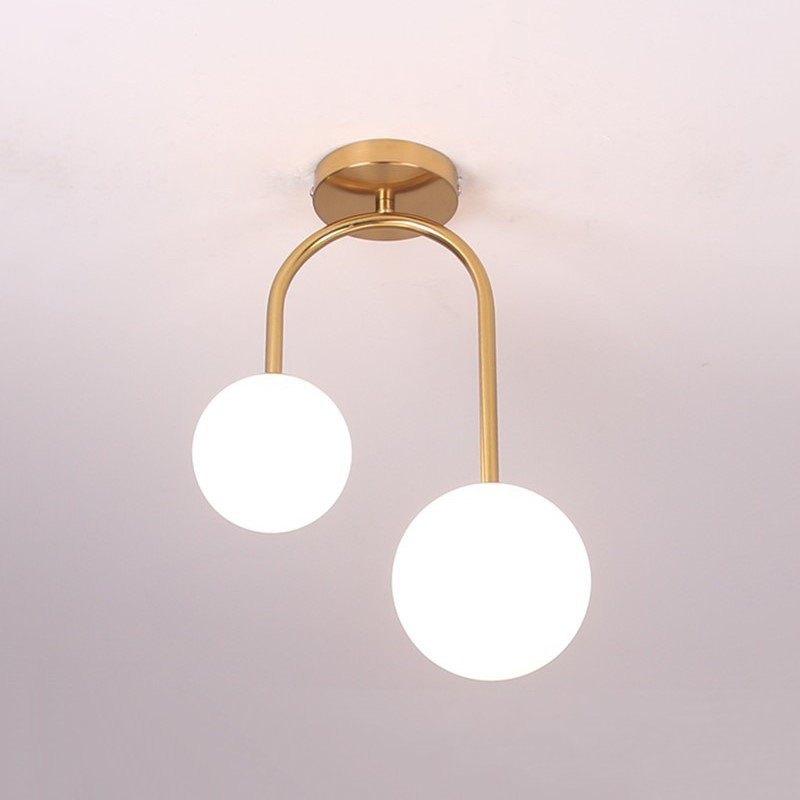Room Decor Lighting Lamp - Nordic bola de vidro luzes teto