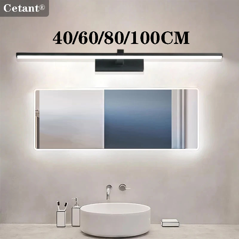 Foyer Lighting Wall Decor - Luminária de parede LED 40/80/100cm, iluminação