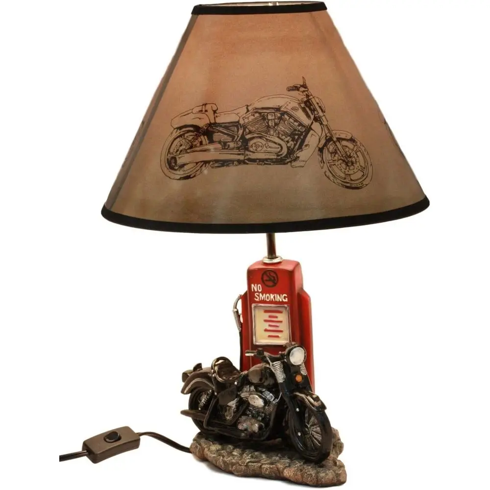 Decor Lighting Lamps - Luminária de Mesa Vintage Retrô Preta