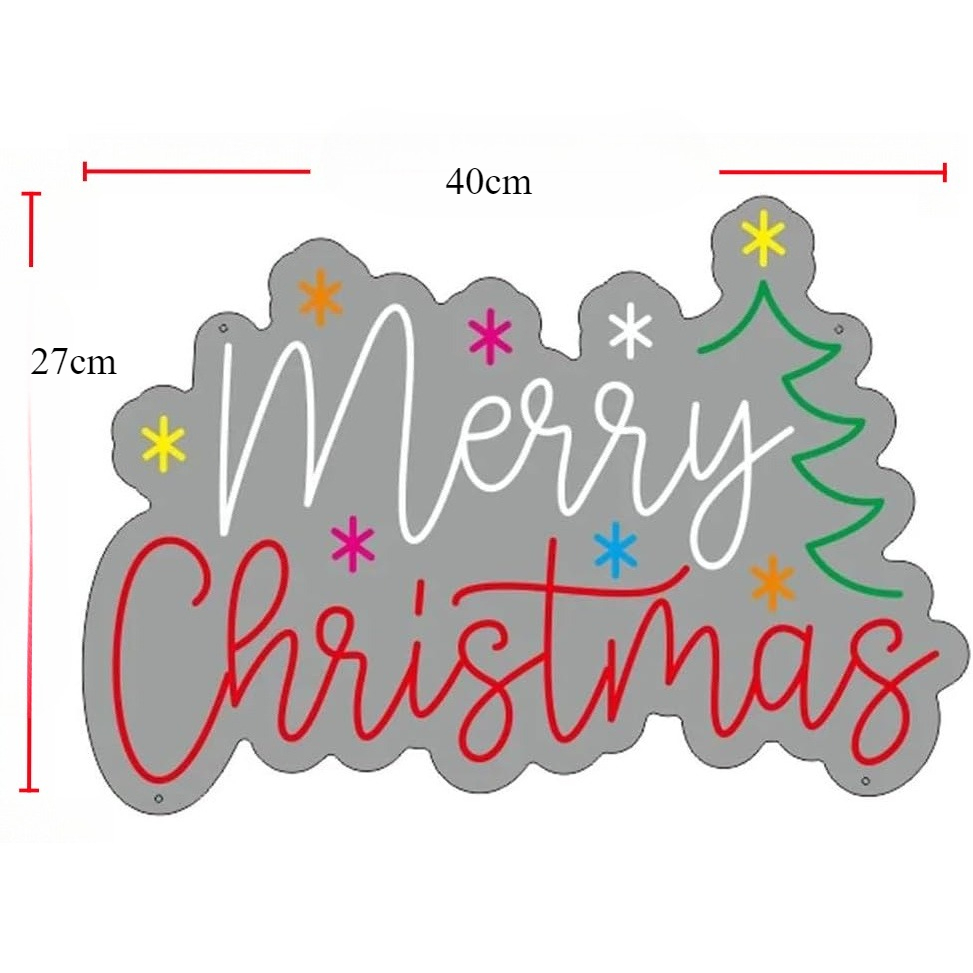 Feliz natal sinal de néon com  - Lighting Decoration Ideas For Home avaliação e preço