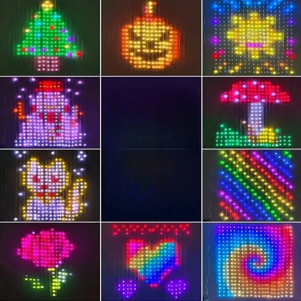 Luzes de Cortina LED Pixel par - Wall Decor Lighting avaliação e preço