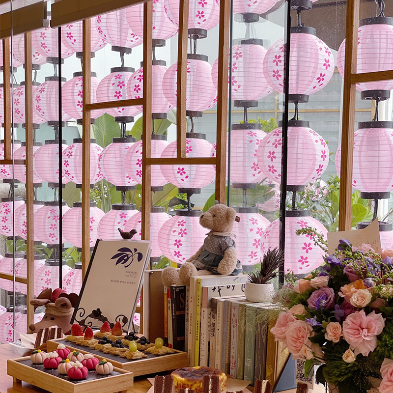Lanterna de flor de cerejeira  - Japanese Lighting Decor avaliação e preço