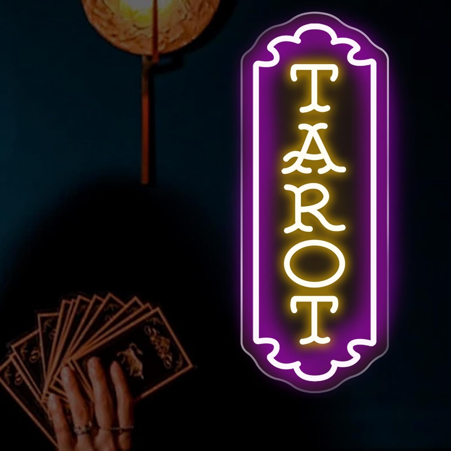 Letreiro de Neon Tarot com Ali - Wall Decor Lighting avaliação e preço