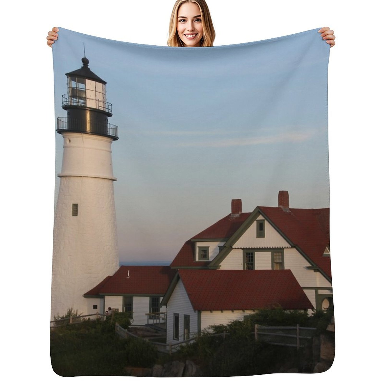 Cobertor Portland Head Light T - Lighting Decoration Ideas For Home avaliação e preço