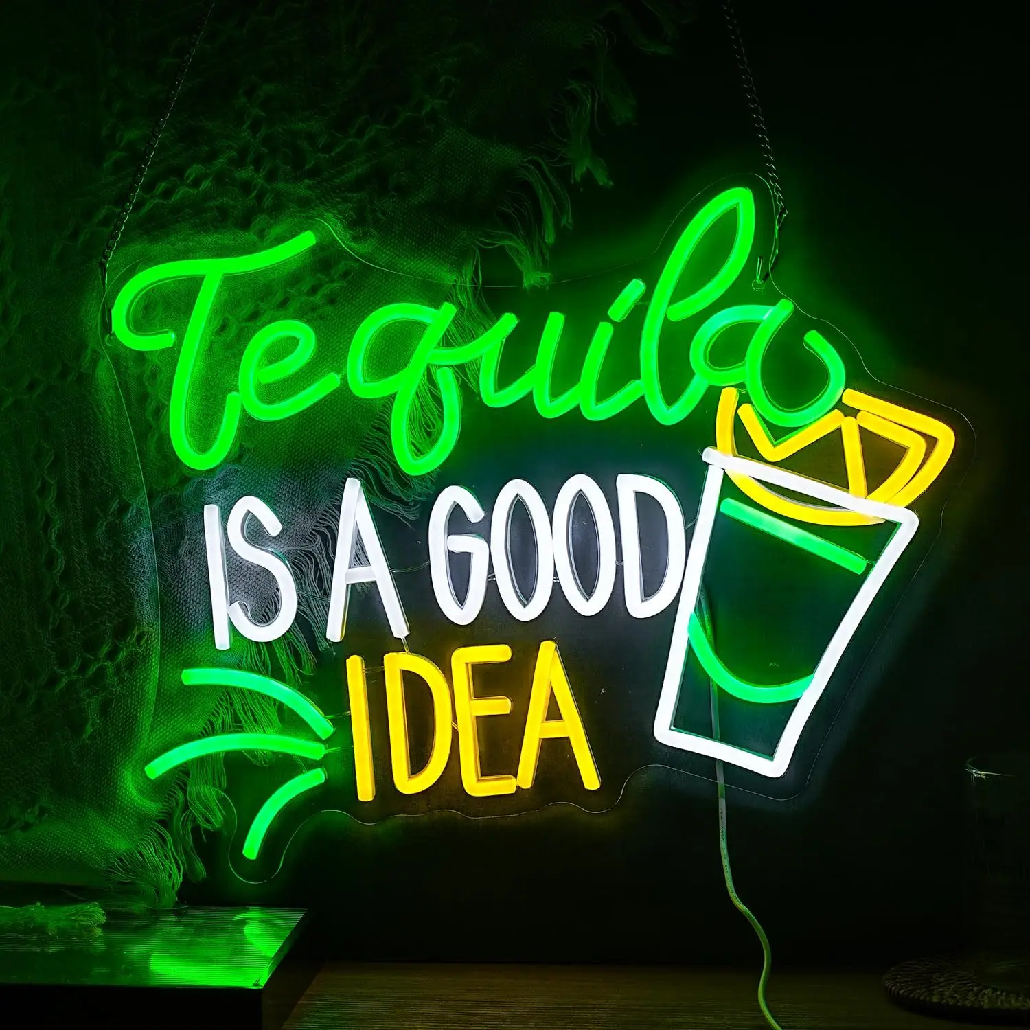 Letreiro Neon LED USB Reguláve - Lighting Decoration Ideas For Home avaliação e preço