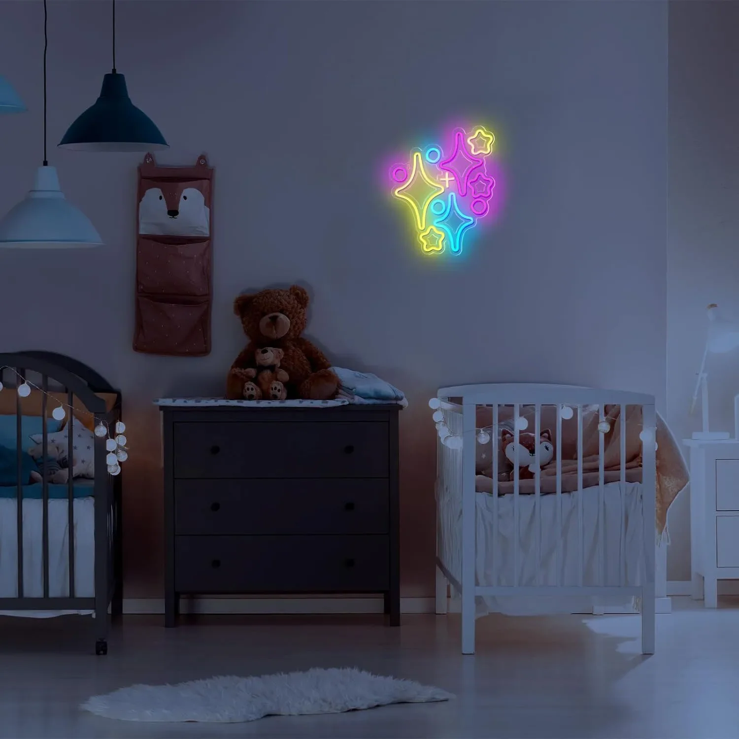 Estrelas led sinal de néon dec - Home Decor Lighting Brands avaliação e preço