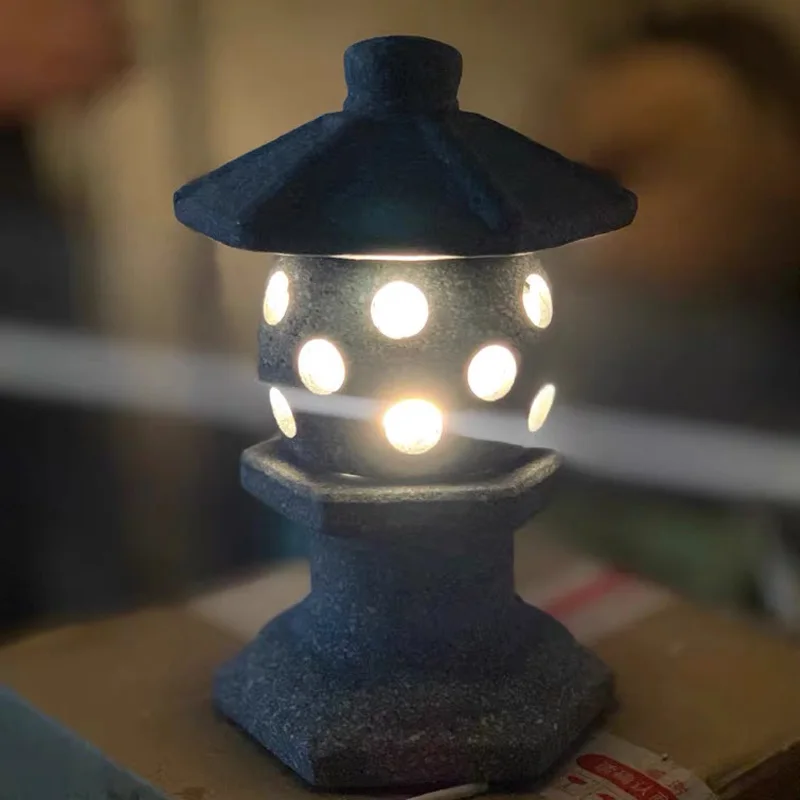 Lâmpada de imitação de pedra c - Japanese Lighting Decor avaliação e preço