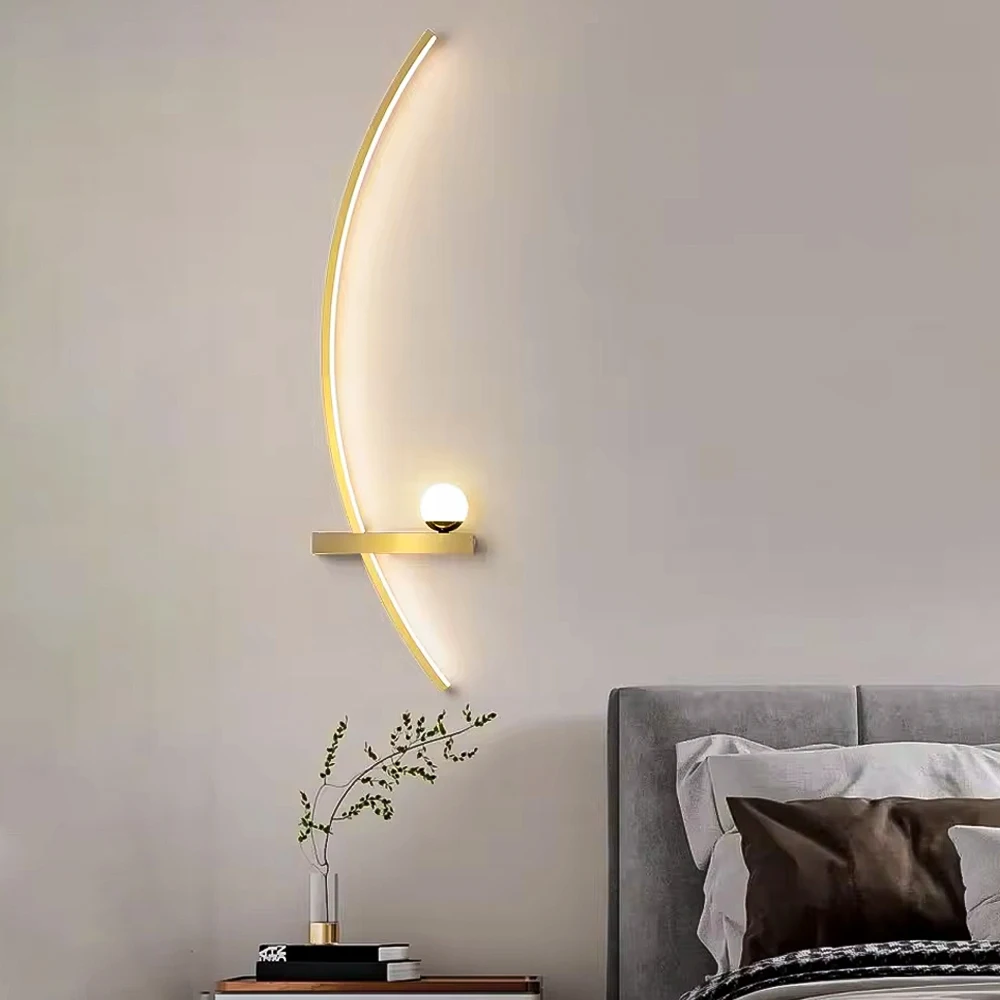 Moderno led lâmpadas de parede - Foyer Lighting Wall Decor avaliação e preço