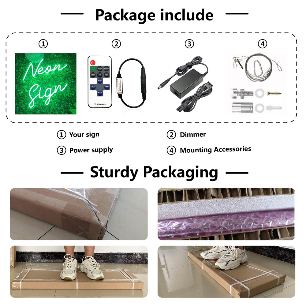 Sinal de néon personalizado pe - Lighting Decoration Ideas For Home avaliação e preço