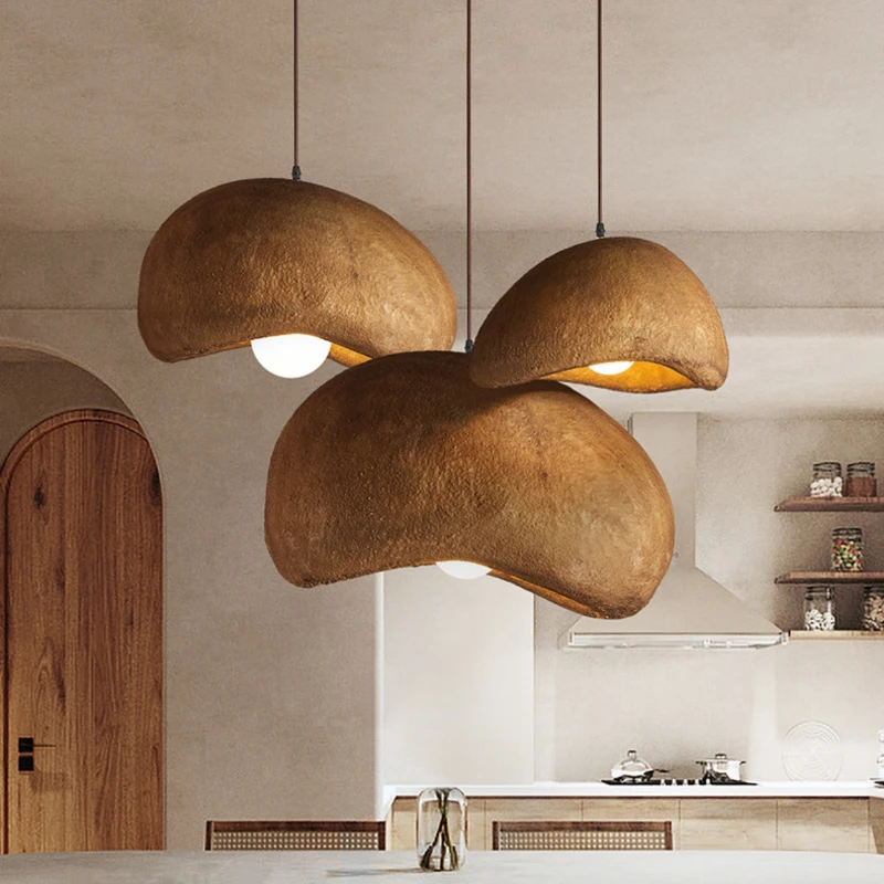 Wabi-sabi led pingente luzes p - Japanese Lighting Decor avaliação e preço