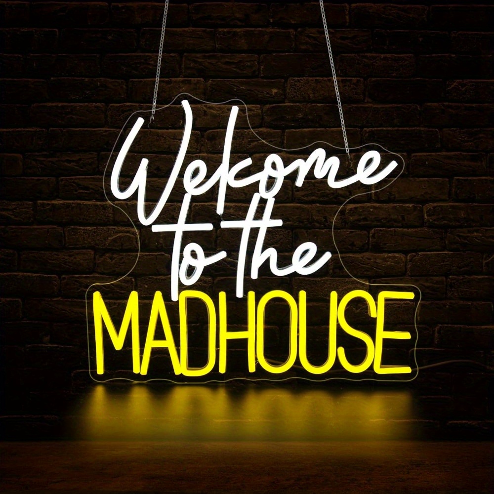 Letreiro Neon Welcome To The M - Lighting Decoration Ideas For Home avaliação e preço