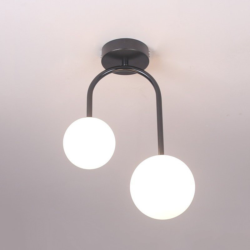 Nordic bola de vidro luzes tet - Room Decor Lighting Lamp avaliação e preço