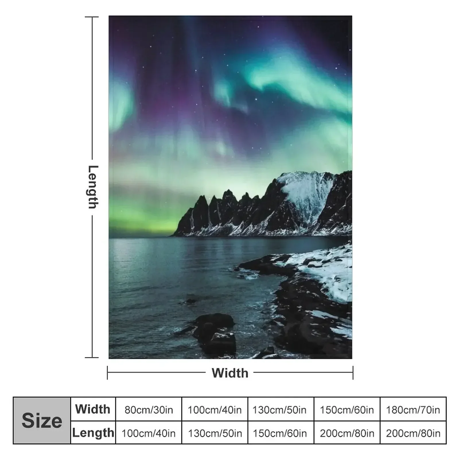 Cobertor decorativo Northern L - Lighting Decoration Ideas For Home avaliação e preço