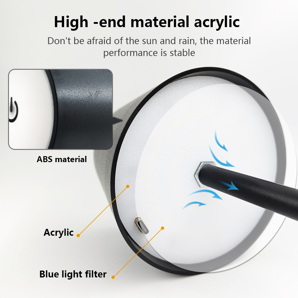 Luminária de Mesa LED Recarreg - Room Decor Lighting Lamp avaliação e preço